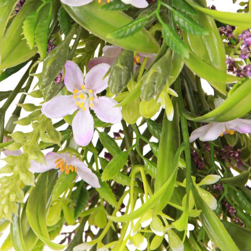 kohteita Keinotekoinen laventeli Bach-kukkaseppele Purppura Ø33cm
