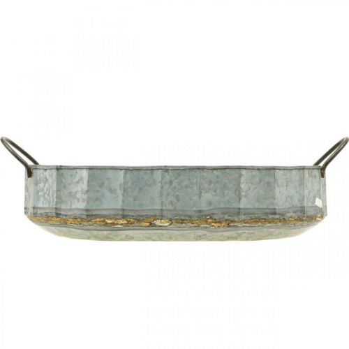 kohteita Kukkakulho metallinen sinkkikulho antiikkisetti 2 L45cm/59cm