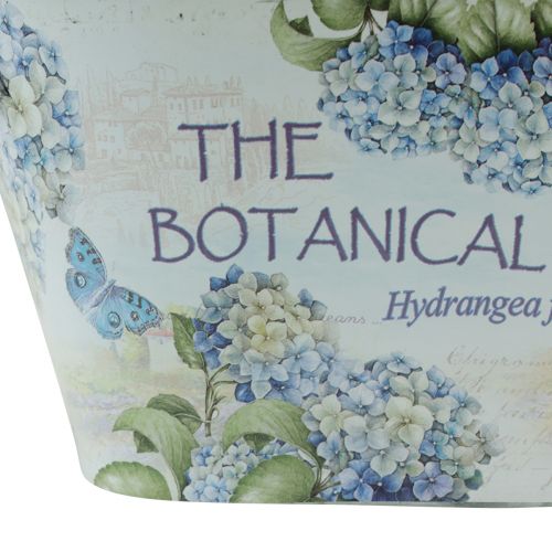 kohteita Kukkakulho kahvoilla hortensia metallia 26×13×14,5cm