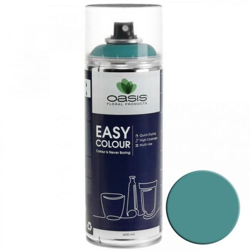 kohteita OASIS® Easy Color Spray Matt, maalispray turkoosi 400ml