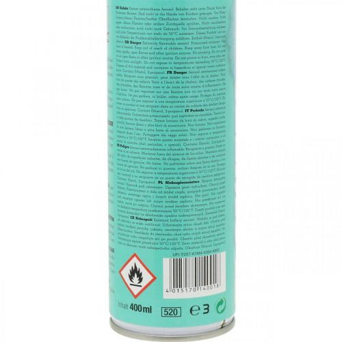 Floristik24 Flower Spray Flower Decor Vaaleansininen Aquamarine Color Spray 400ml