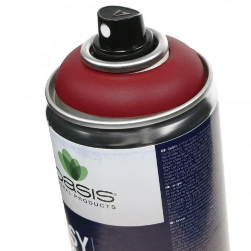 kohteita OASIS® Easy Color Spray, maalispray punainen 400ml