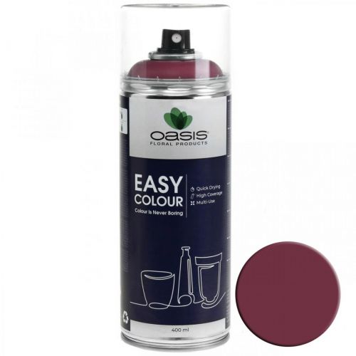 kohteita OASIS® Easy Color Spray, maalispray Erika 400ml