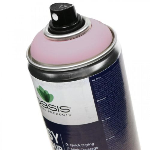 kohteita OASIS® Easy Color Spray, maalispray pehmeä pinkki 400ml