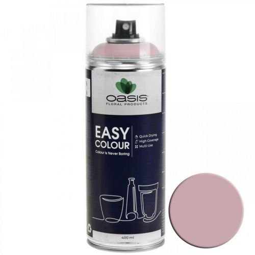kohteita OASIS® Easy Color Spray, maalispray pehmeä pinkki 400ml