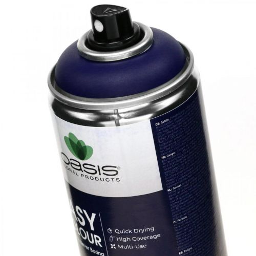 kohteita OASIS® Easy Color Spray, maalispray tummansininen 400ml