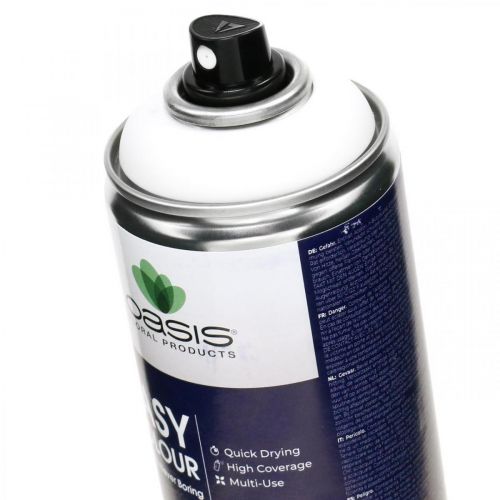 kohteita OASIS® Easy Color Spray, maalispray valkoinen, talvikoristelu 400ml