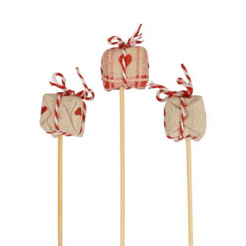 Floristik24 Kukkatulppa Joululahjapaketin koriste 2,5cm 15 kpl