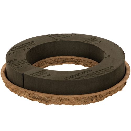 Kukkakoristerengas OASIS® Renewal® Floral Foam Biolit® 24 cm 2 kpl ostaa | Floristik24.fi