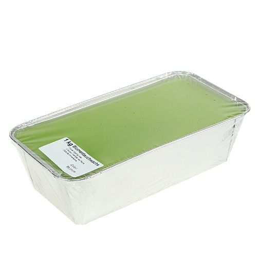 Flower Dip Wax 1kg Vaaleanvihreä