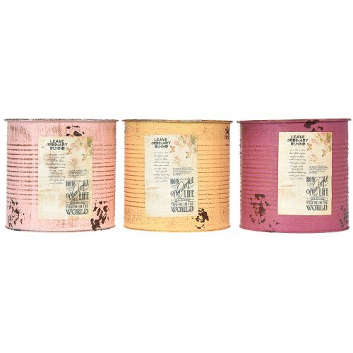 kohteita Vintage-tyylinen kukkaruukku olohuoneen ja toimiston sisustukseen 15 cm 3 kpl