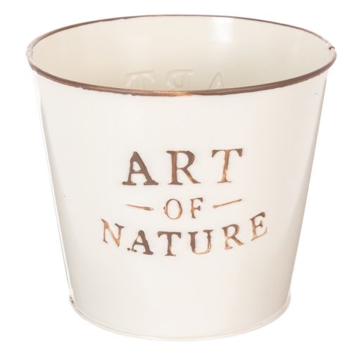 Sinkkiruukku Art of Nature Cream Ø17,5cm K15cm ostaa | Floristik24.fi