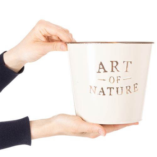 kohteita Sinkkiruukku Art of Nature Cream Ø17,5cm K15cm