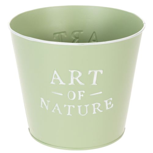 kohteita Sinkkiruukku Art of Nature mintunvihreä Ø17,5cm K15cm