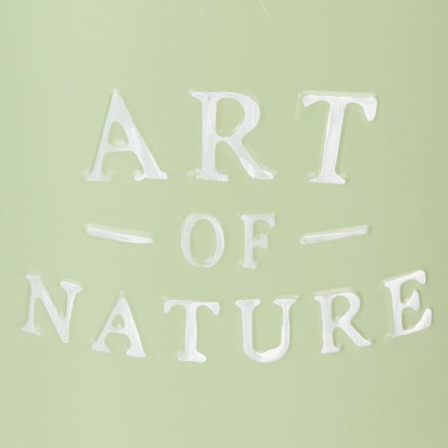 kohteita Sinkkiruukku, metallinen istutuskone, mintunvihreä, Ø22cm, korkeus 21cm