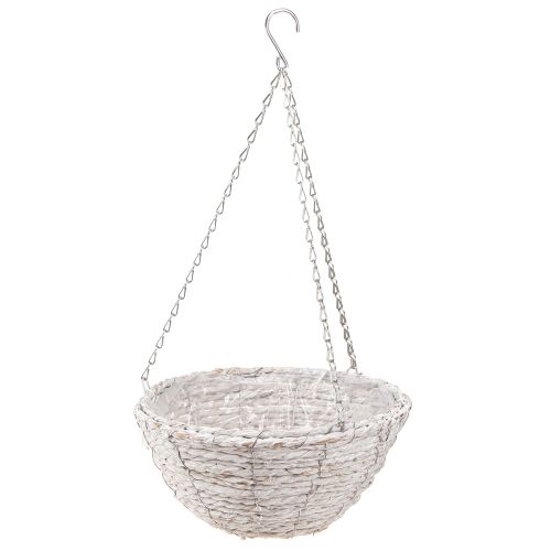 kohteita Kukkaruukku ripustettava olki luonnonvalkoinen Ø28cm K15cm 2kpl
