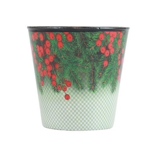 kohteita Kukkaruukku Jouluistutuskauha Ilex Ø11cm K10,5cm