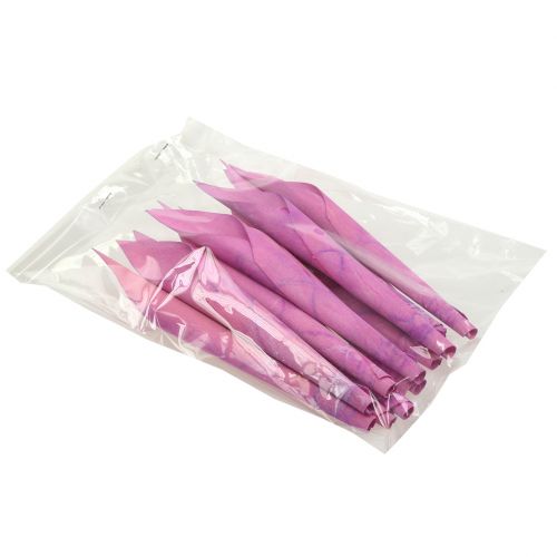 Floristik24 Kukkasuppilo sikari calla pinkki 18cm - 19cm 12 kpl