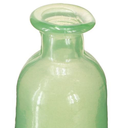 kohteita Kukkamaljakko lasinen koristemaljakko vihreä korkea Ø6,5cm K30cm