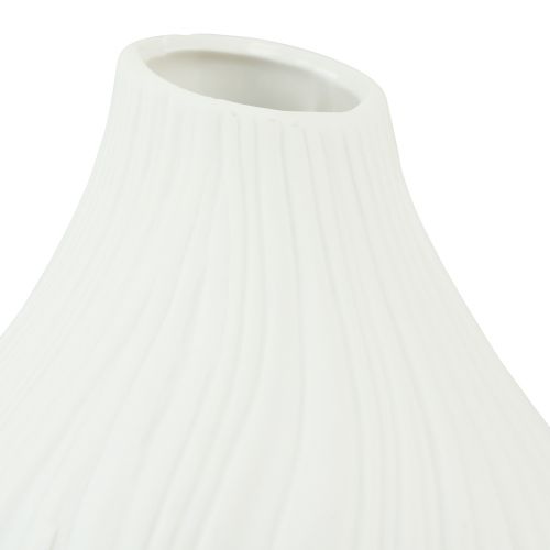 kohteita Kukkamaljakko keraaminen sipulin muotoinen valkoinen Ø13cm K13,5cm 2kpl