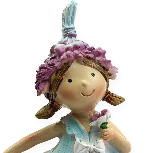 Floristik24 Kukka lapsi lila, sininen 17cm 2kpl