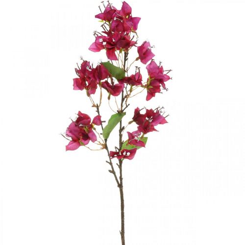 Floristik24 Bougainvillea tekokukka Pinkki Keinotekoinen deco-oksa H52cm