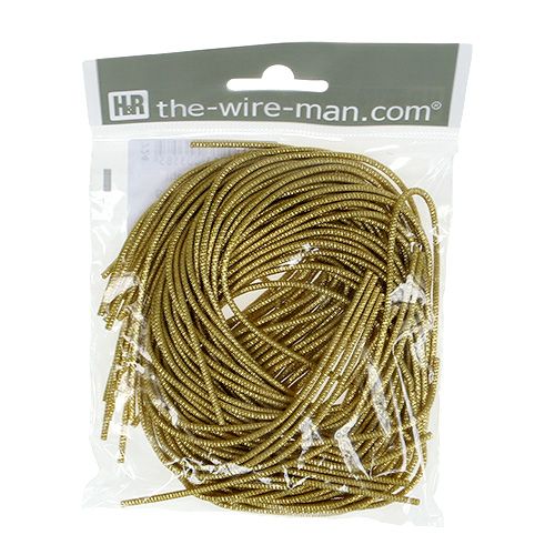 Floristik24 Liemilanka Ø2mm 100g kultaa