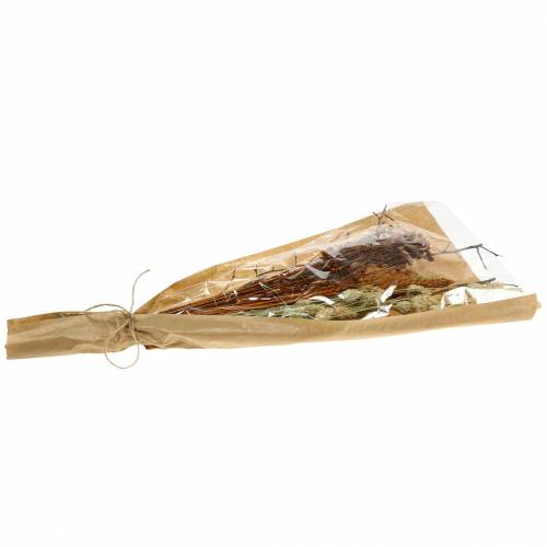 Floristik24 Luonnonkukkakimppu, oranssi 25–60cm 65g