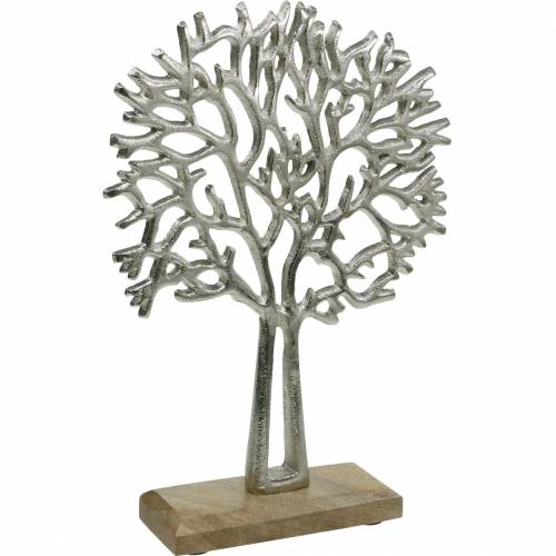 Floristik24 Deco Tree Pyökki Hopea, Metallinen puu siluetti, Koristeellinen puu Mangopuulla