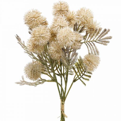 Floristik24 Keinotekoinen ohdakevoide Drylook Globe Thistle 33cm 3kpl