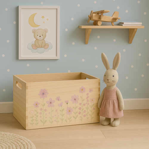 kohteita Pieni puinen laatikko puinen laatikko kukkaperhonen 30x18cm