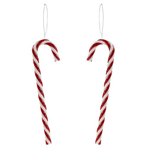 kohteita Joulukuusikoriste karkkiruoko 18cm 12kpl
