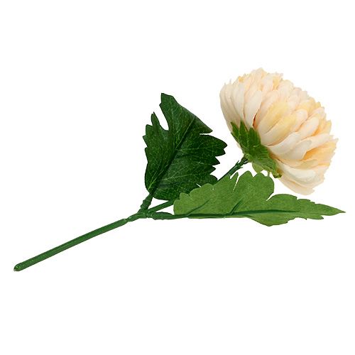 Floristik24 Keinotekoinen krysanteemi persikka Ø7cm L18cm