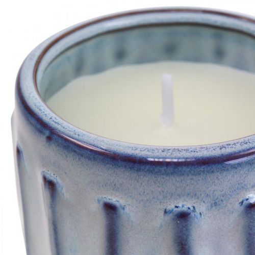 Floristik24 Citronella kynttilä ruukussa tuoksukynttilä sitruuna Ø10,5cm K8cm