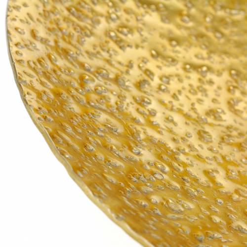 Floristik24 Kultainen koristekulho metallia Ø35 / 46cm, sarja 2 kpl