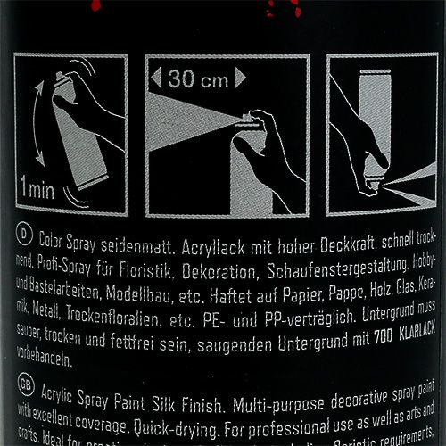 Floristik24 Väri spray matta tummanpunainen 400ml