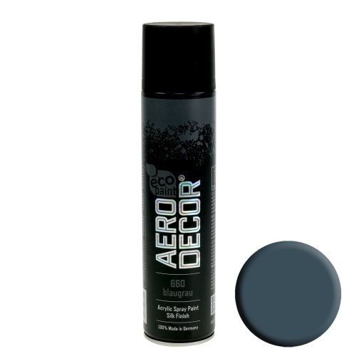 Color Spray akryyli sininen harmaa 400ml | Floristik24.fi