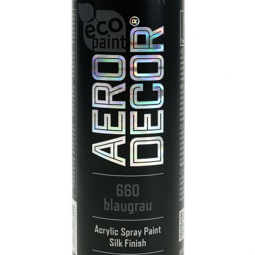 Color Spray akryyli sininen harmaa 400ml | Floristik24.fi
