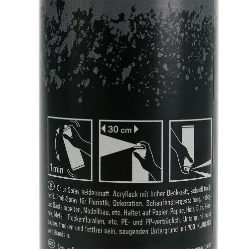 Color Spray akryyli sininen harmaa 400ml | Floristik24.fi