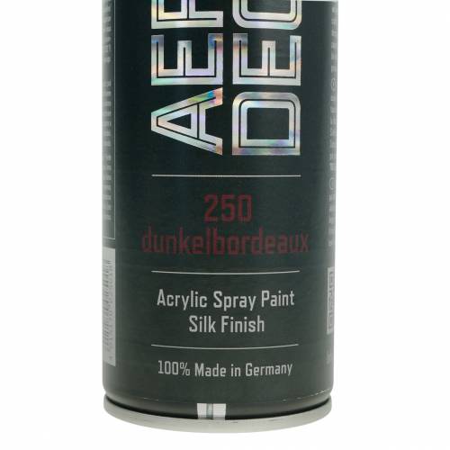 Floristik24 Color Spray Silk Matt 400ml Dark Bordeaux
