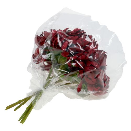 Floristik24 Krysanteemikimppu Bordeaux 28cm 6kpl 6kpl