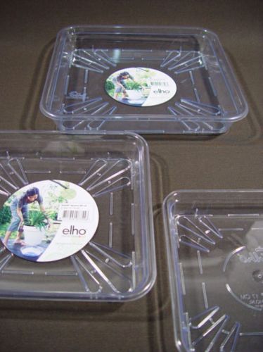 Floristik24 Neliönmuotoinen läpinäkyvä lasinalta