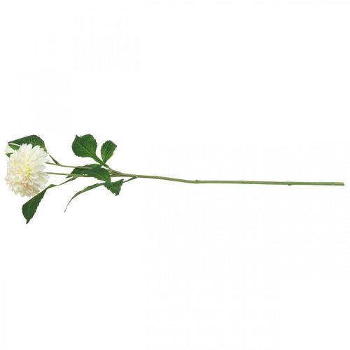kohteita Dahlia tekokukat kermanvihreä 2 kukkaa 60cm