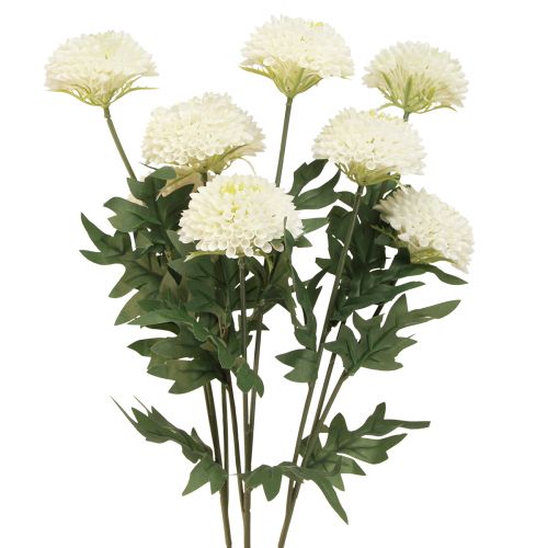 Floristik24 Dahlia koristekukat tekokukat valkoinen kukka L64cm 3 kpl