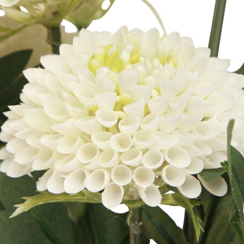 kohteita Dahlia koristekukat tekokukat valkoinen kukka L64cm 3 kpl