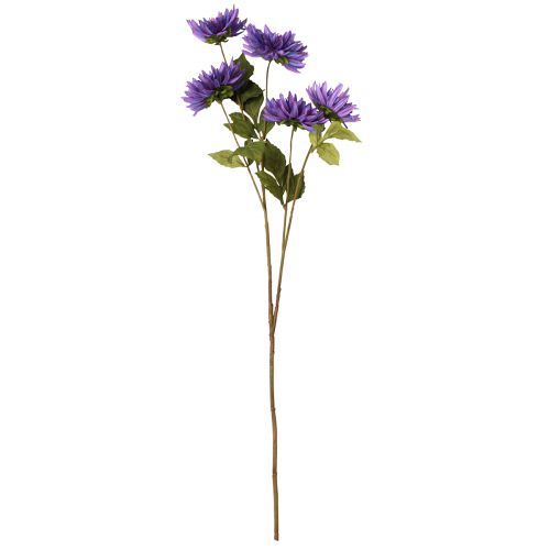 kohteita Keinotekoiset daaliat laventelissa, 5 kukkaa 105cm
