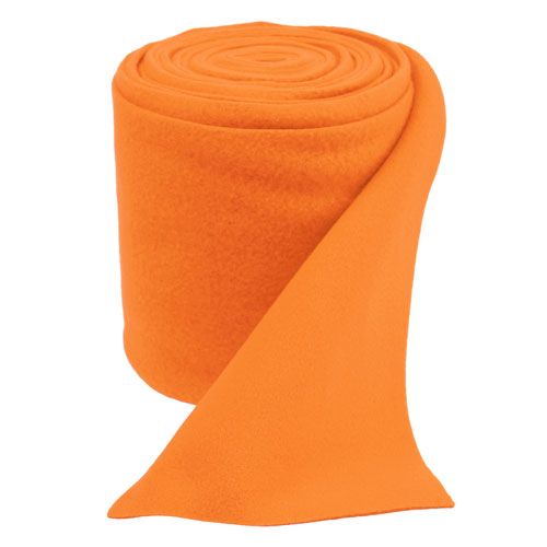 Floristik24 Deco Fleece oranssi 15cm 5m