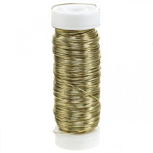 kohteita Deco emalilanka Ø0,30mm 30g/50m kultaa