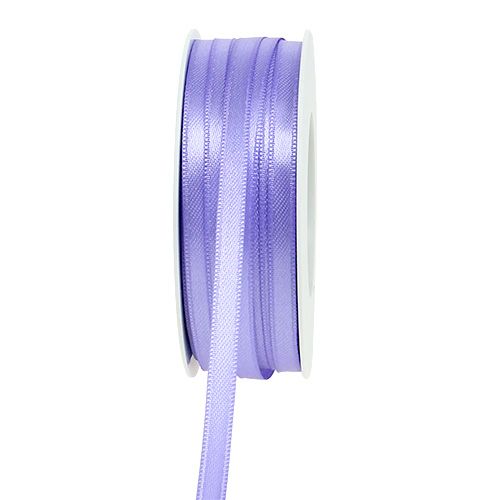 Koristenauha vaaleanvioletti satiininauha lahjanauha 6mm 50m