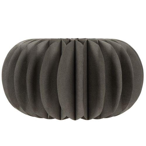 Kurpitsa-hunajakennopaperipöytäkoriste, kokoontaitettava, pyöreä, 34 cm, 2 kpl | Floristik24.fi